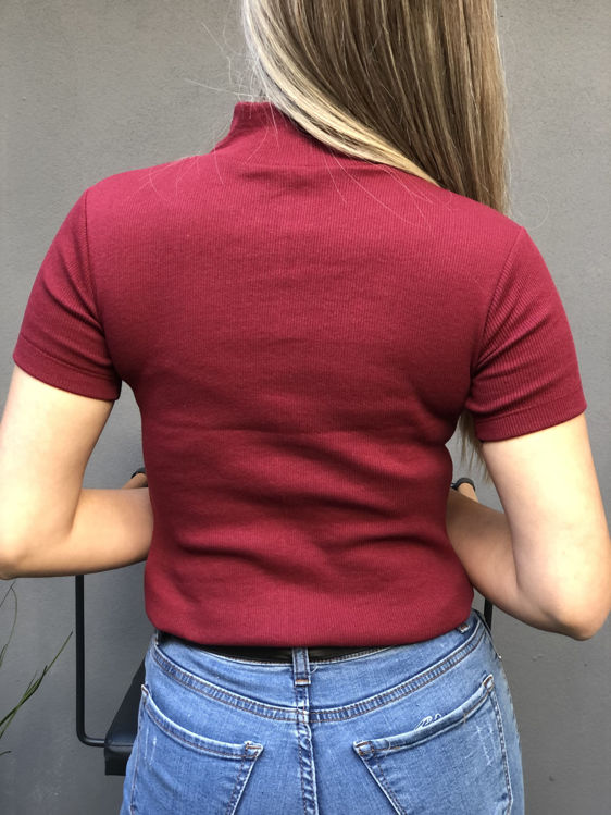 1042 PERÇEM CROP BÜSTİYER resmi