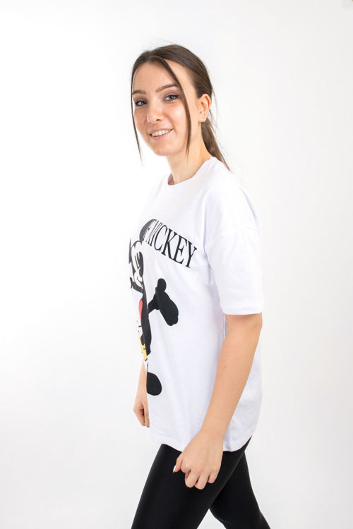 SL0000022 Mickey Mouse Baskılı Tshirt resmi