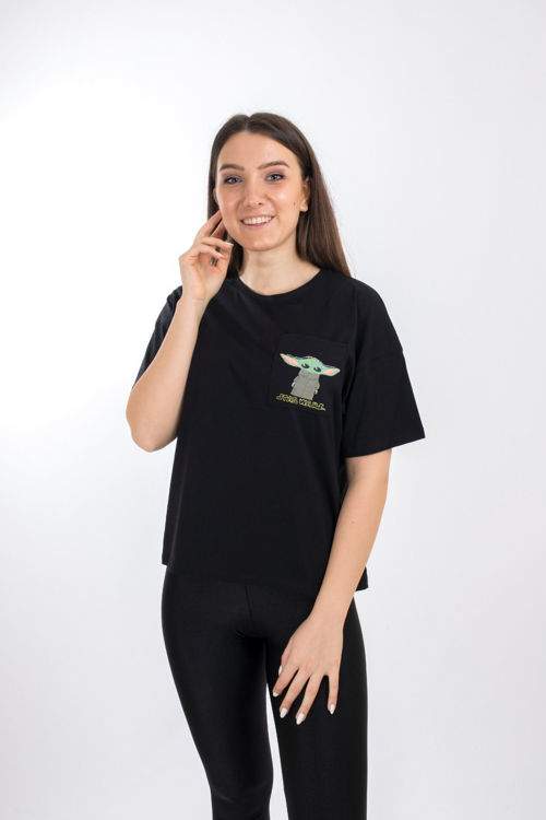 SL0000055 Star Wars Karakter Baskılı Tshirt resmi