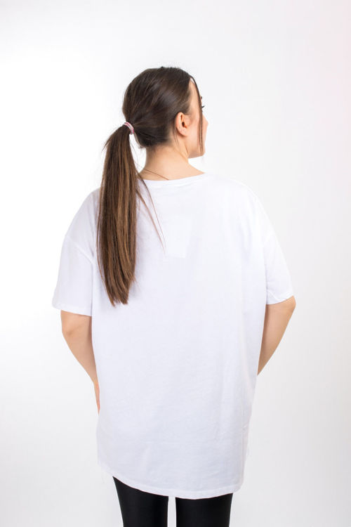 S0006169 Berkeley Baskılı Oversize Tshirt resmi