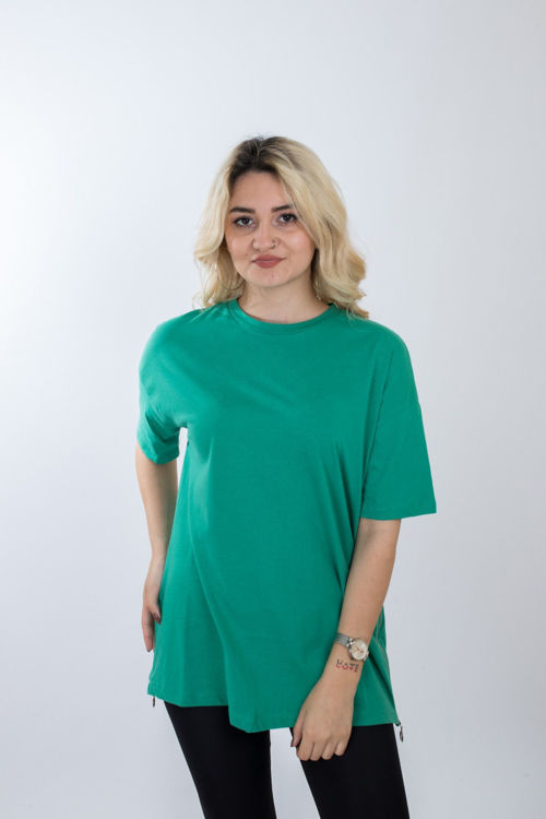S0006386 Yanları Fermuarlı Tshirt resmi
