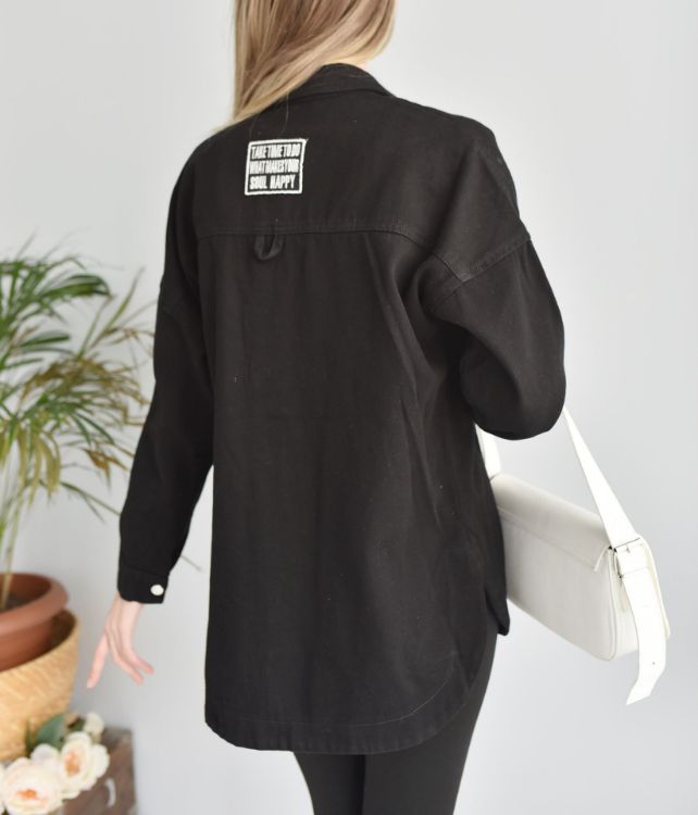 10050 Siyah Kot Ceket resmi