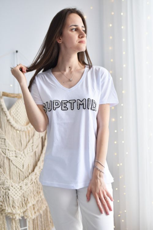 4206 Baskılı Tshirt resmi